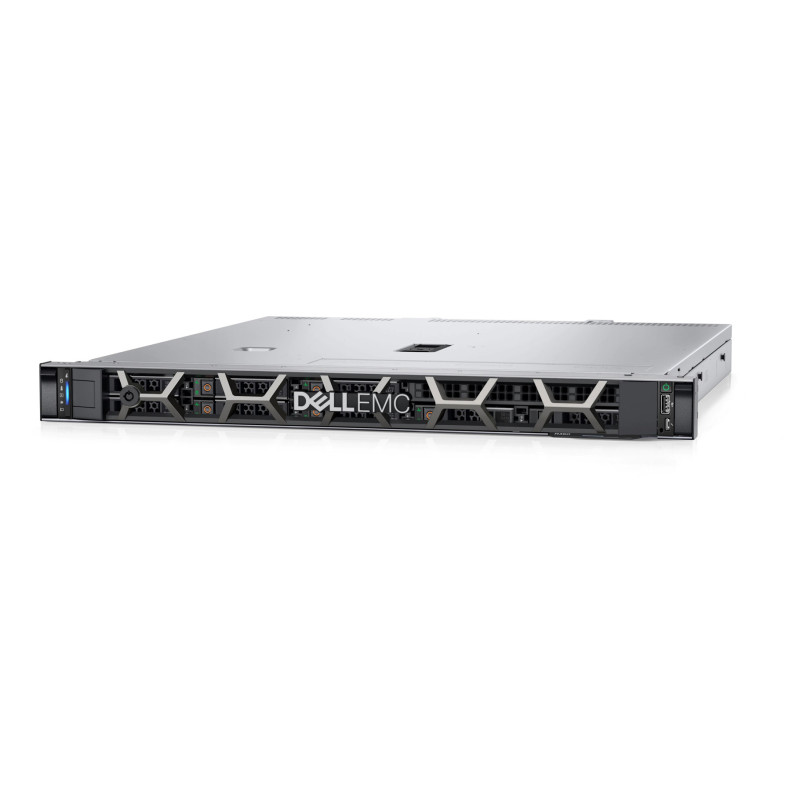 Dell PowerEdge R350, Intel Xeon E-2314, 2x2.4TB ,1x16GB, 2x1000Base-T-RJ-45, 1x600W, 3Y On site