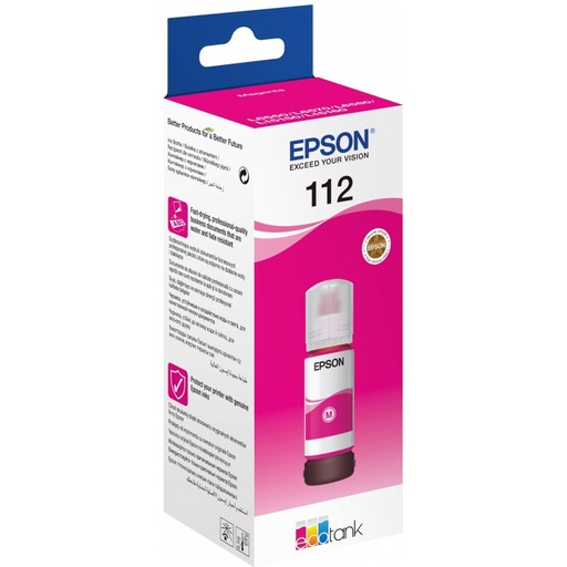 [C13T06C34A] Epson 112 EcoTank bouteille d'encre liquide MAGENTA 70ml